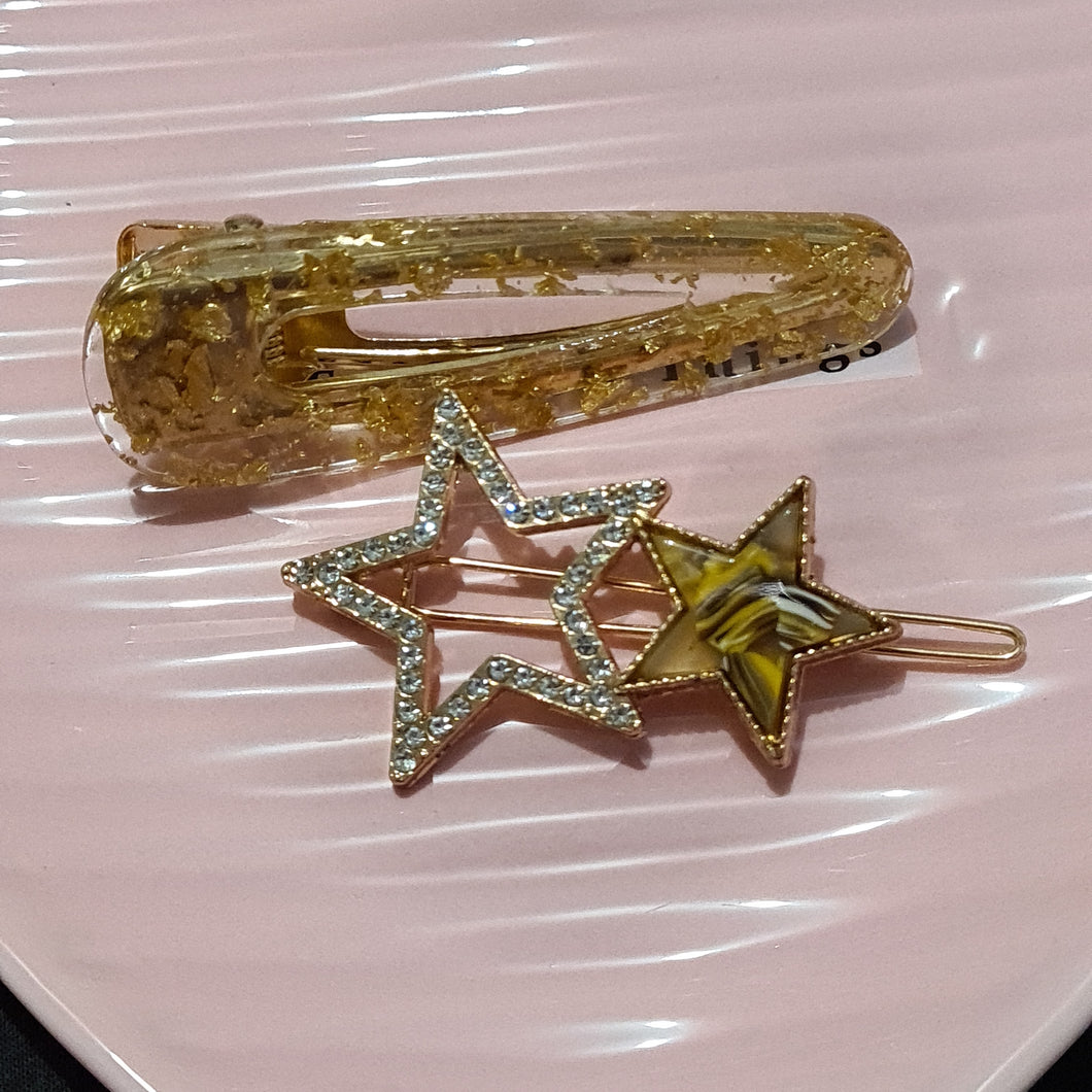 Pack of 2 Superstar Hair Clips